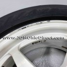 JDM Buddy Club P1 SF White 15 inch Wheels and Tires 